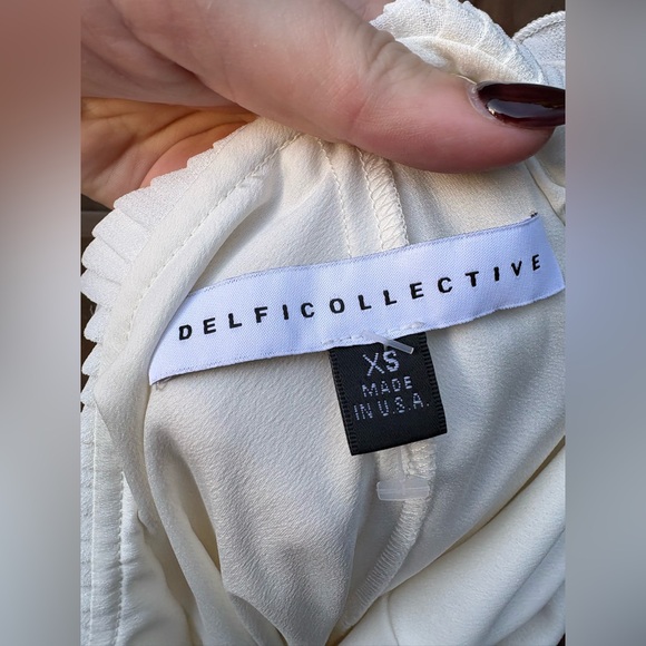 Delfi Collective Delina Dress in Cream Size XS - Picture 12 of 13